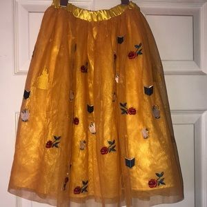 Hanna Andersson Disney Beauty Beast Skirt